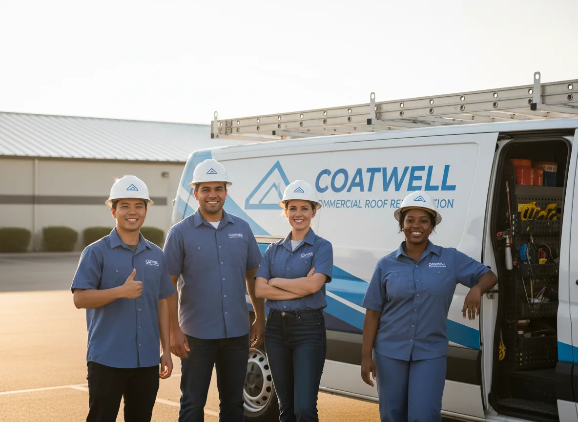 Commercial roof coating company in Tipton, PA